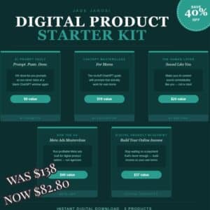 Digital product starterkit product image