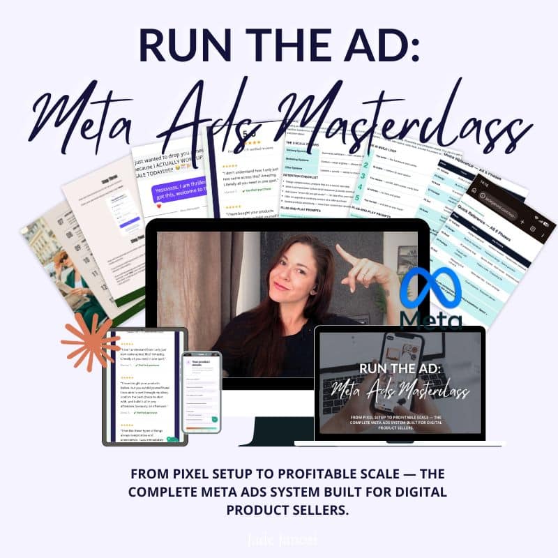 meta ads masterclass product image