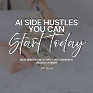 ai side hustles you can start today product image