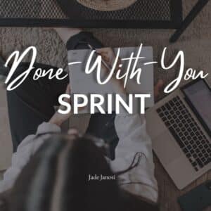 Done With You Sprint product image