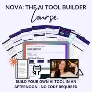 nova ai tool course product image