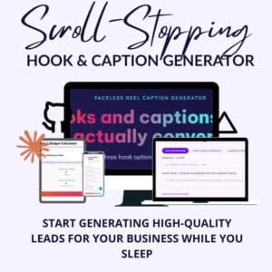 hook and caption generator product image