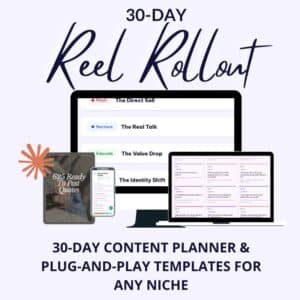 30 day reel rollout product image