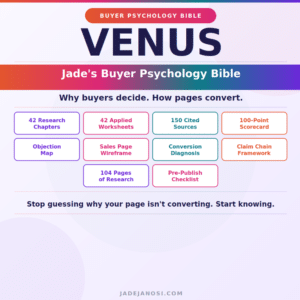 venus buyer psychology product image