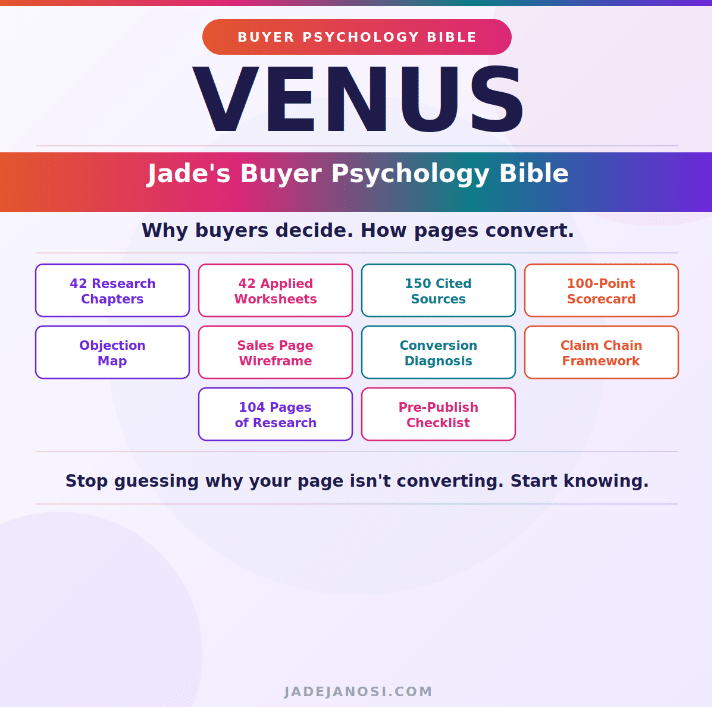 venus buyer psychology product image