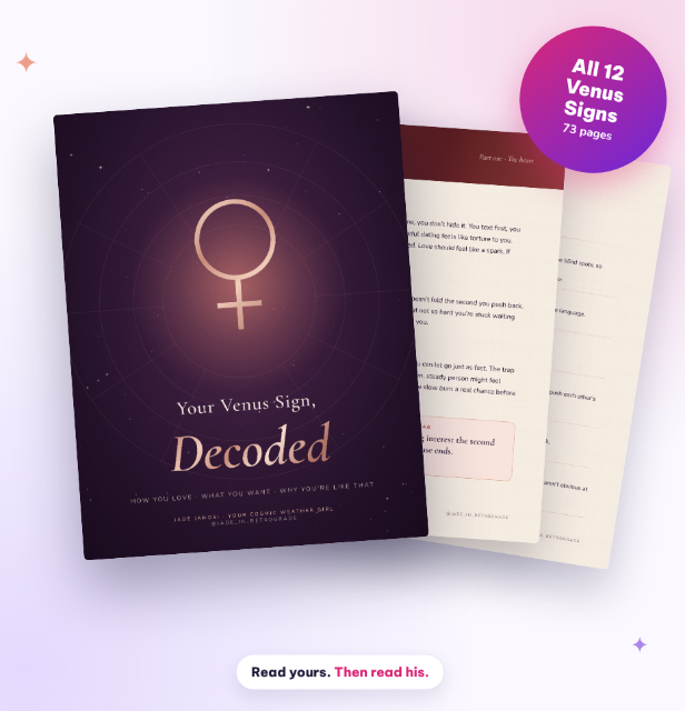 Your Venus Sign Decoded