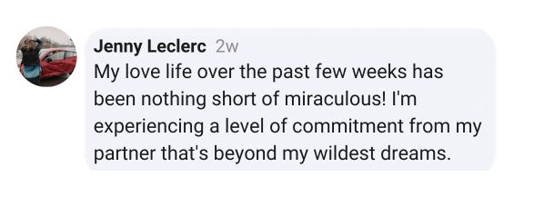 Message from a Vesper customer